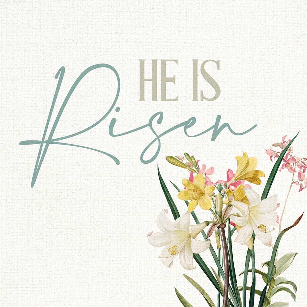 He is Risen art print by Kimberly Allen for $57.95 CAD