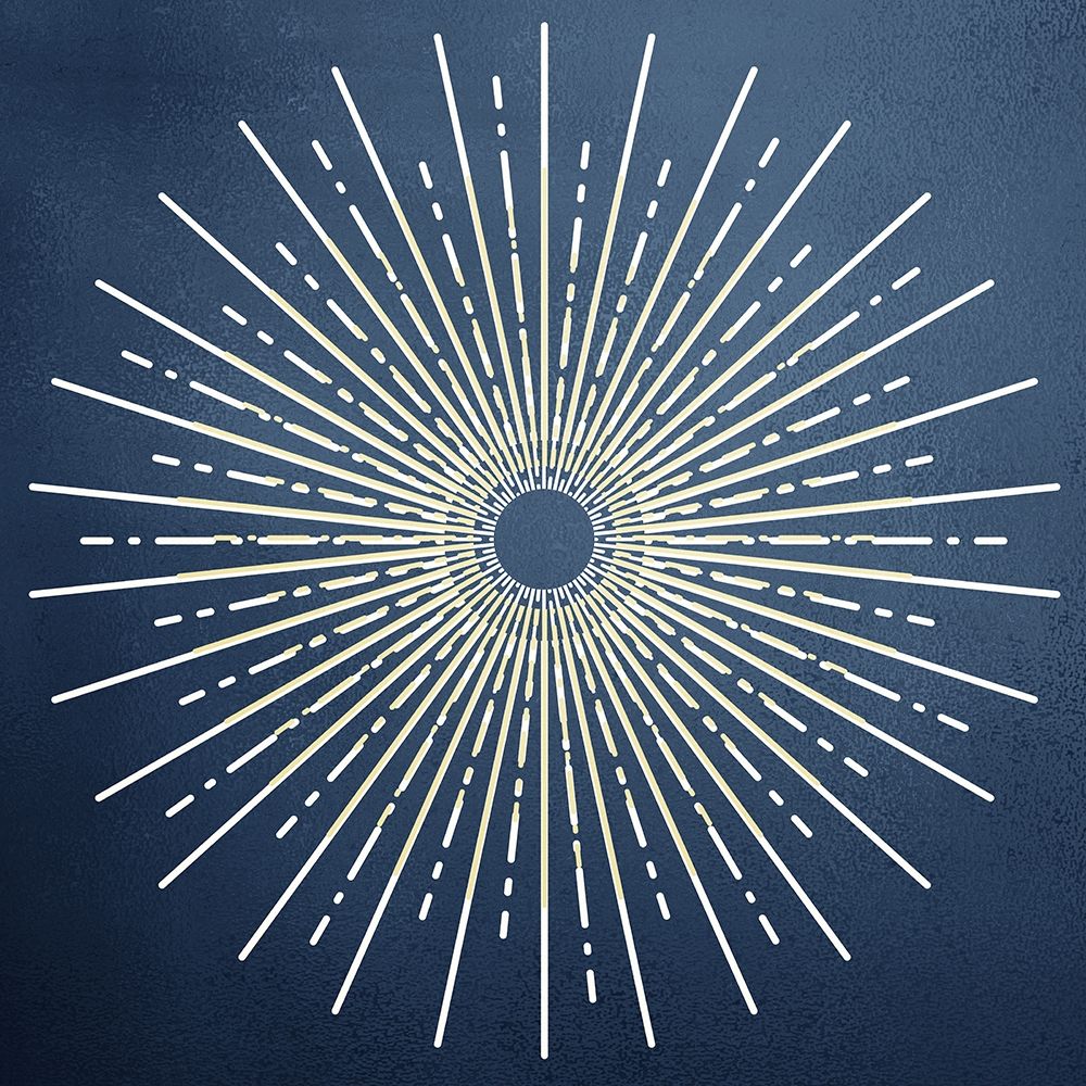 Blue Burst art print by Kimberly Allen for $57.95 CAD