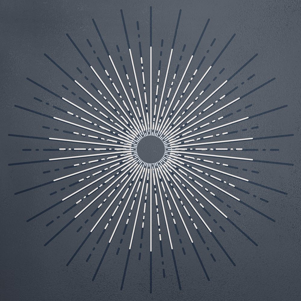 Burst of Blue art print by Kimberly Allen for $57.95 CAD
