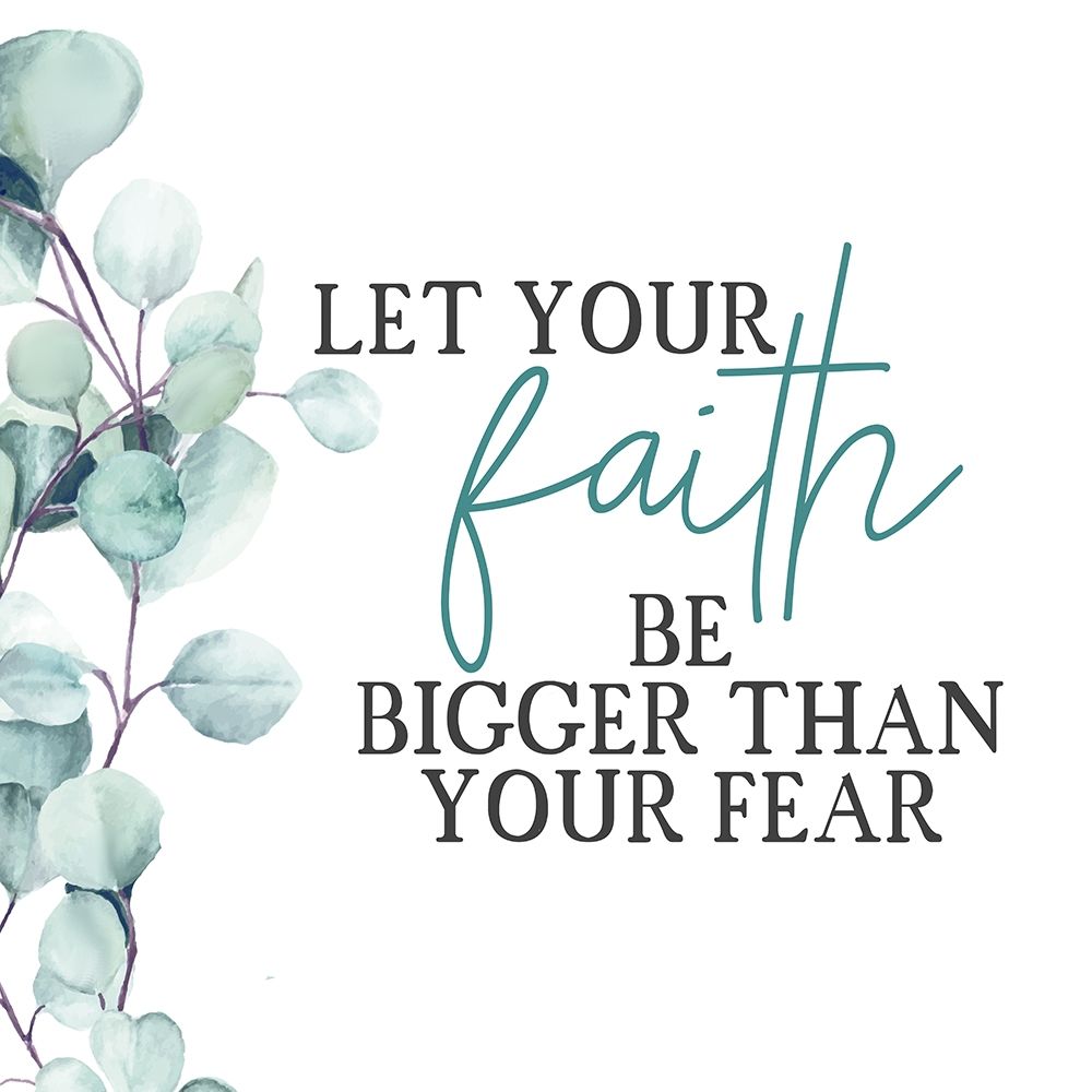 Your Faith Floral v2 art print by Kimberly Allen for $57.95 CAD
