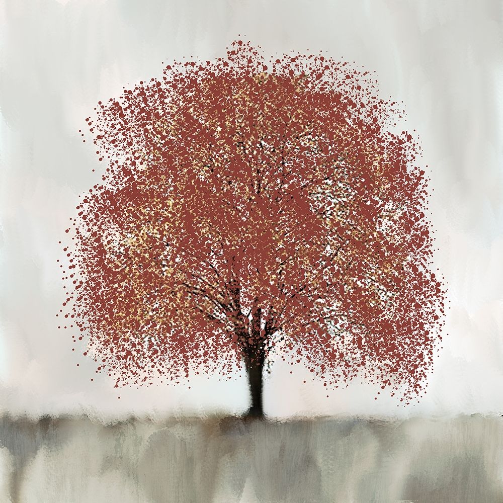 Burnt Orange Tree art print by Kimberly Allen for $57.95 CAD