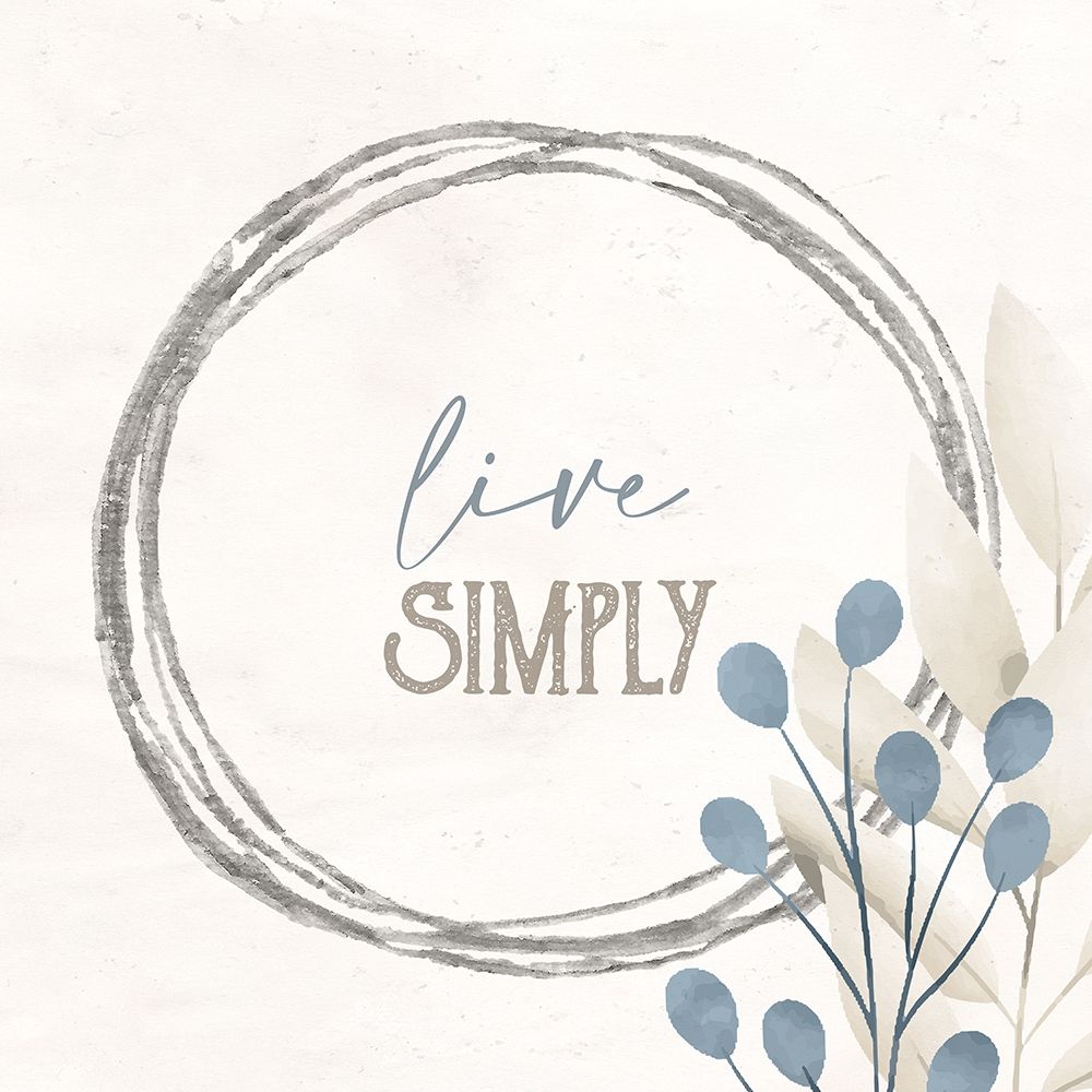 Simply Blessed Floral 6 art print by Kimberly Allen for $57.95 CAD