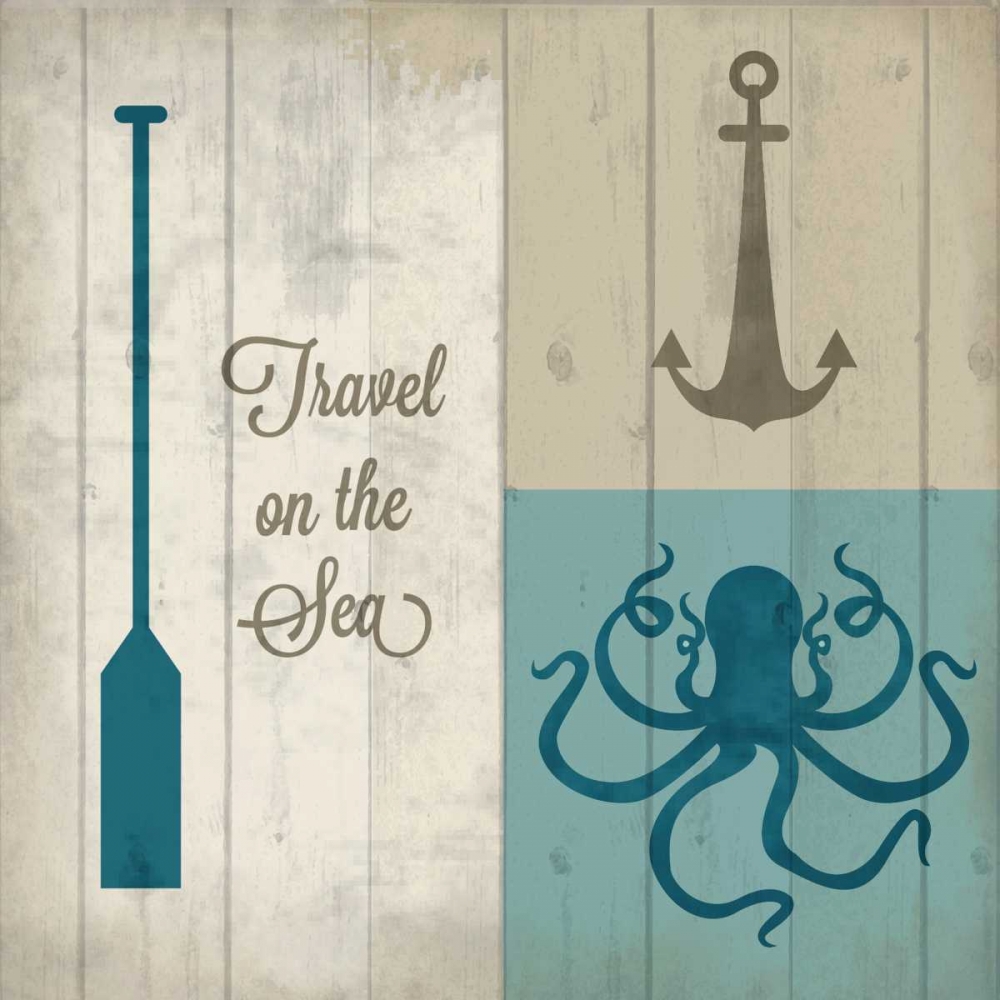 Travel the Sea 1 art print by Kimberly Allen for $57.95 CAD