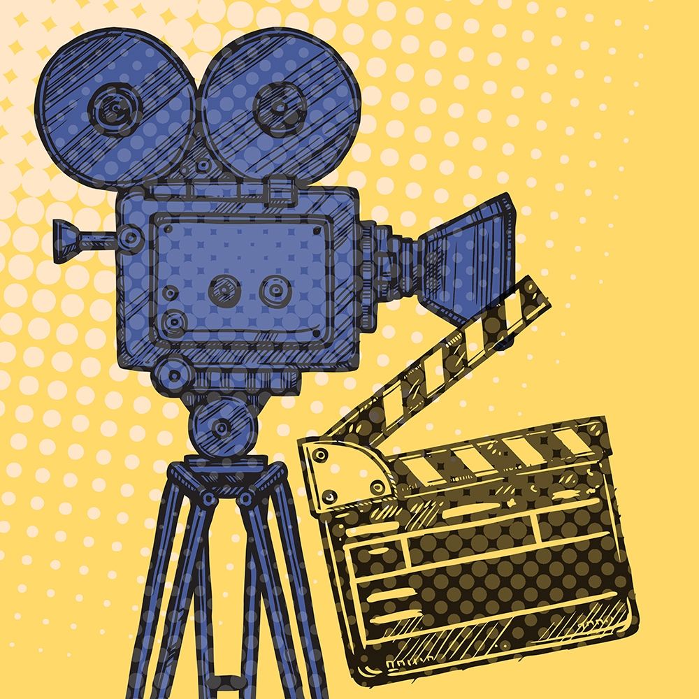 Cinema 1 art print by Kimberly Allen for $57.95 CAD