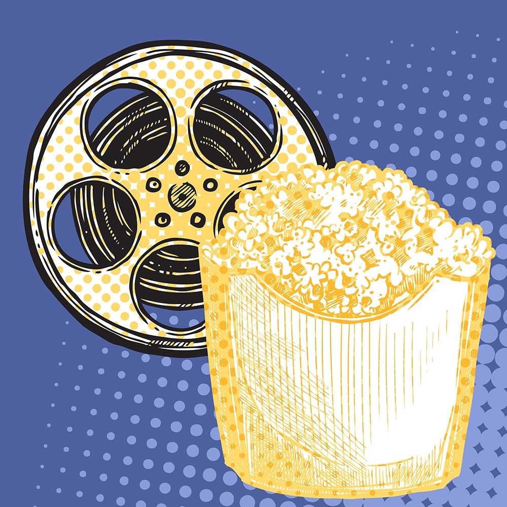 Cinema 2 art print by Kimberly Allen for $57.95 CAD