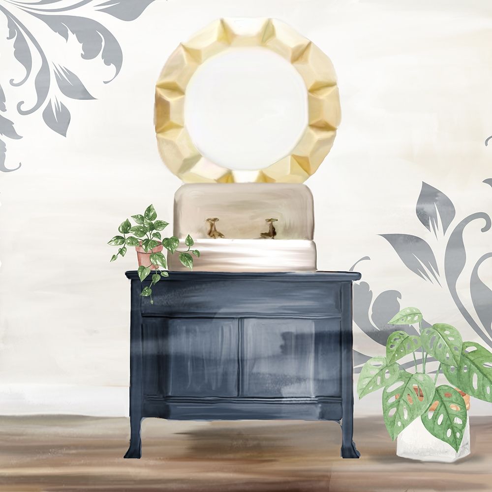 Be Still Bath 3 art print by Kimberly Allen for $57.95 CAD
