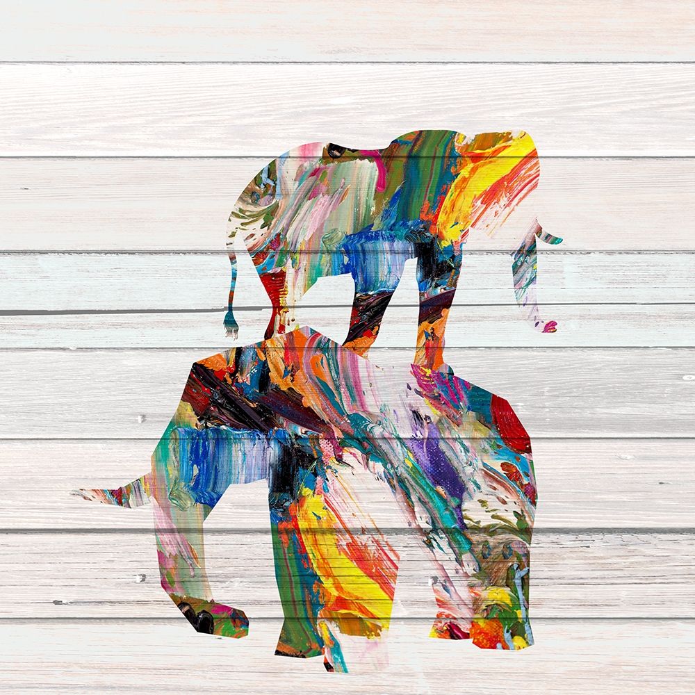 Elephant Duo art print by Kimberly Allen for $57.95 CAD