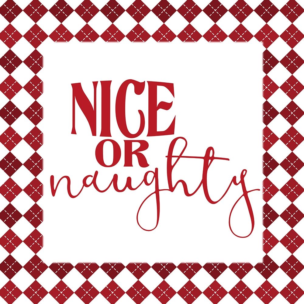 Nice or Naughty art print by Kimberly Allen for $57.95 CAD