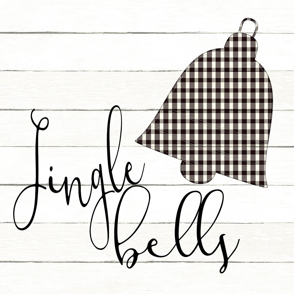 Jingle Bells Plaid art print by Kimberly Allen for $57.95 CAD