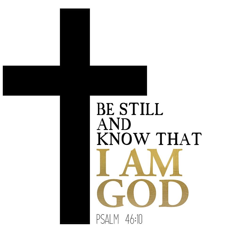 I am God Cross art print by Kimberly Allen for $57.95 CAD