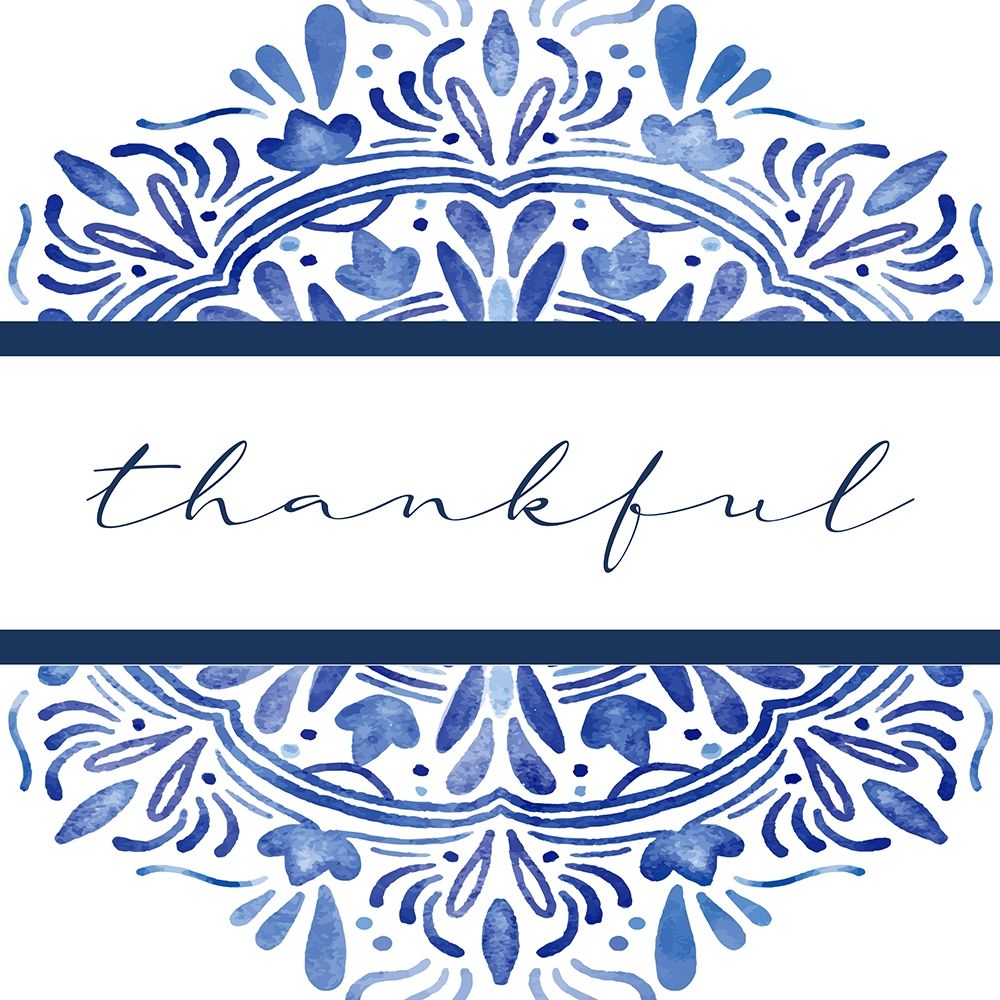 Thankful Medallion art print by Kimberly Allen for $57.95 CAD
