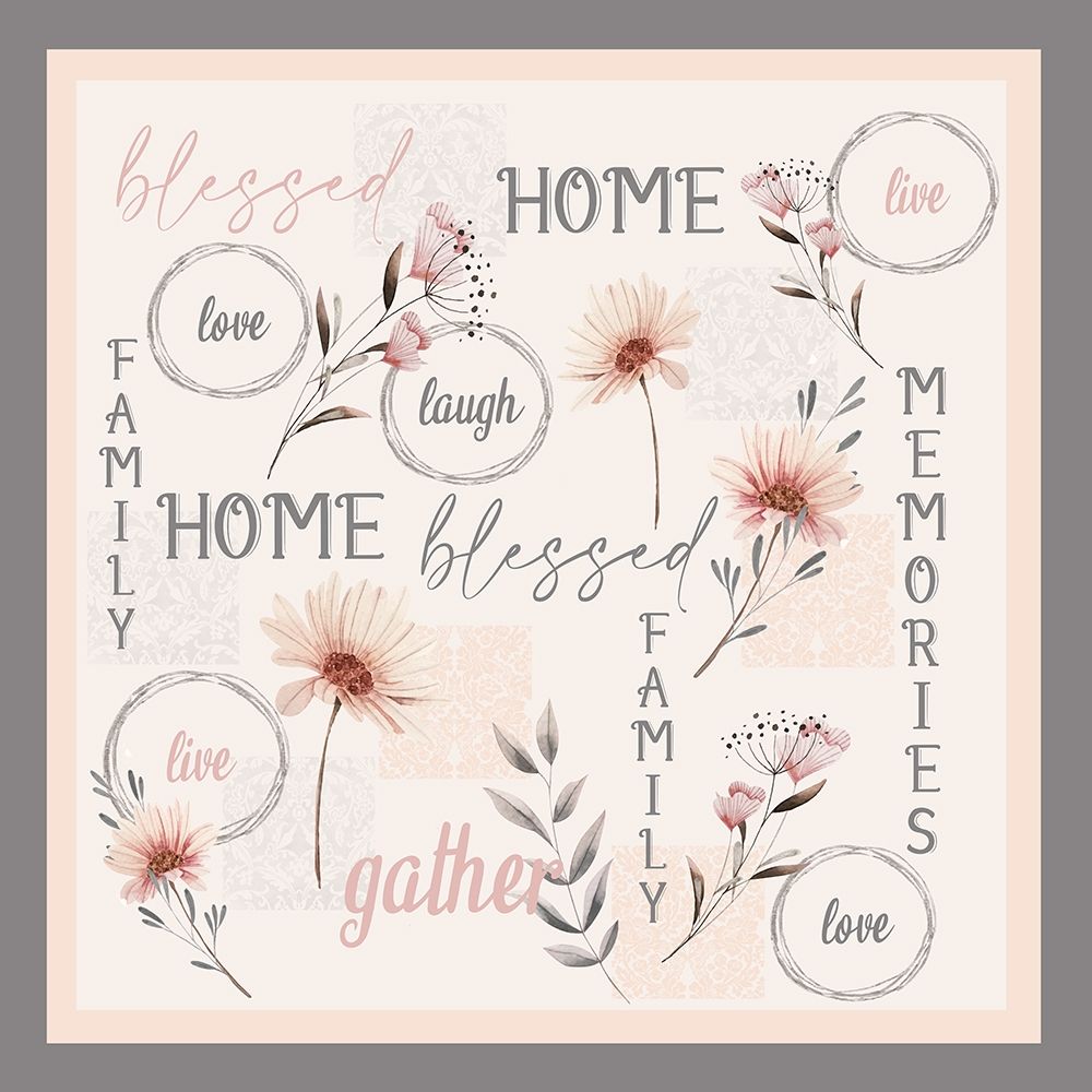 Always Blessed Bedding art print by Kimberly Allen for $57.95 CAD