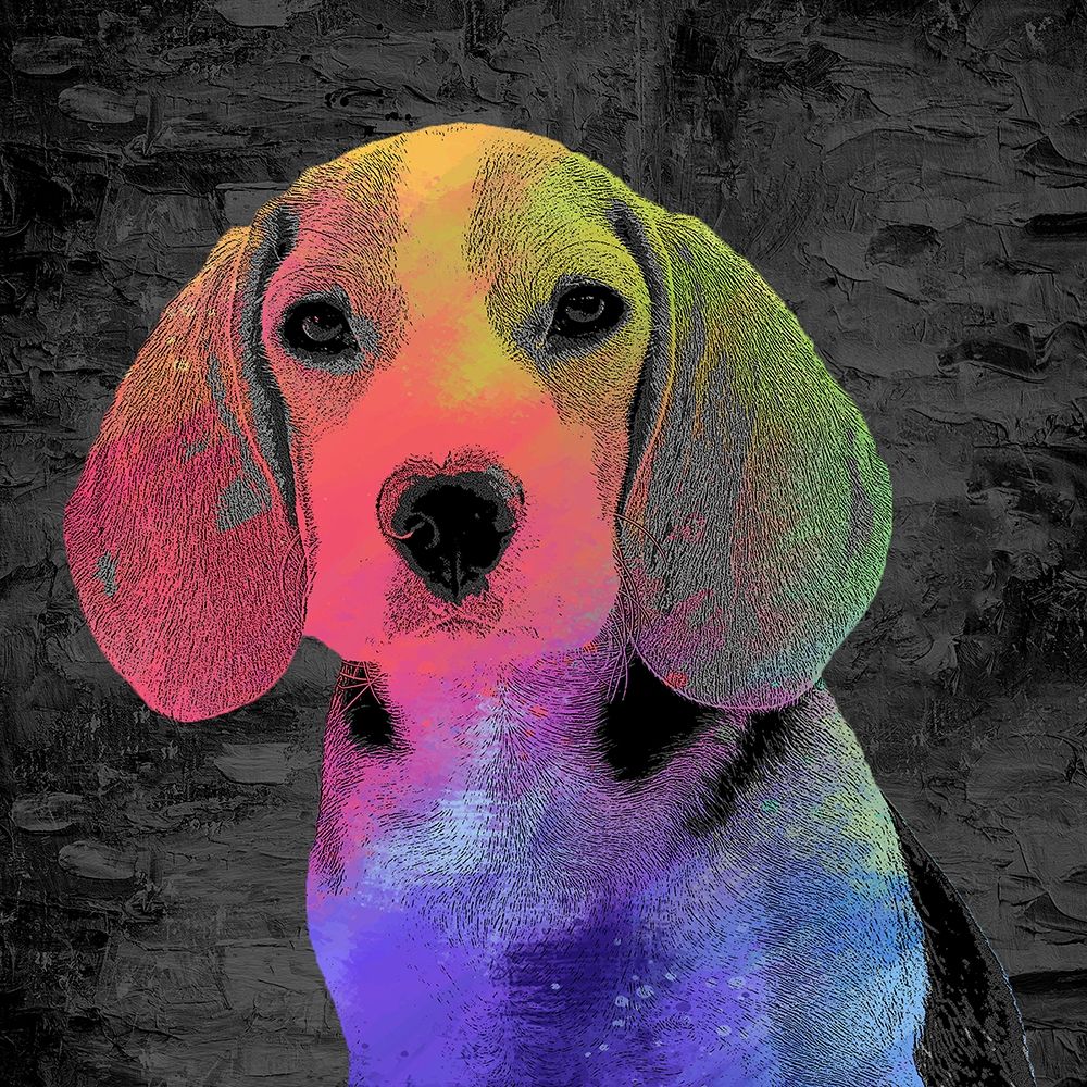 Beagle art print by Kimberly Allen for $57.95 CAD
