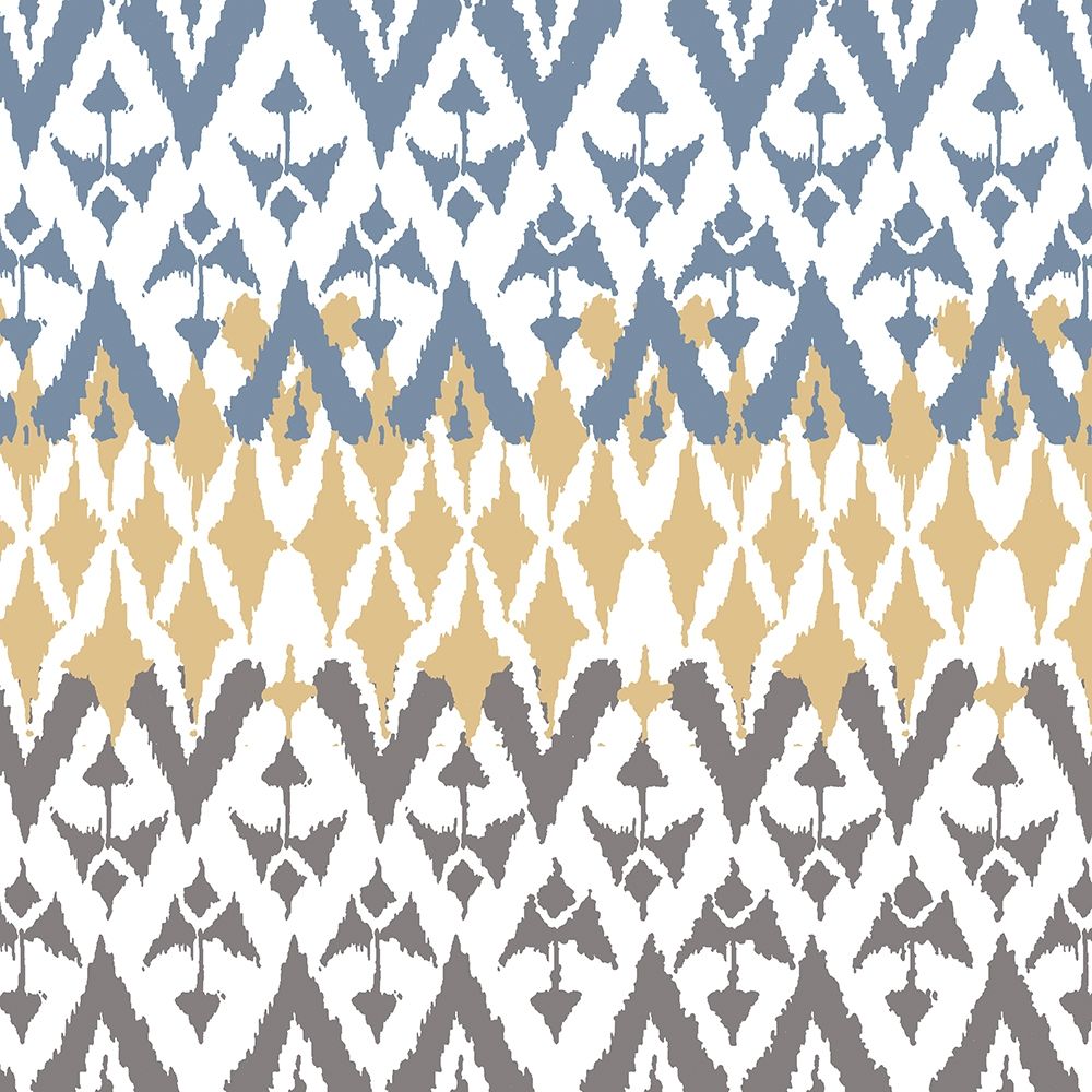 Ikat Farm 1 art print by Kimberly Allen for $57.95 CAD