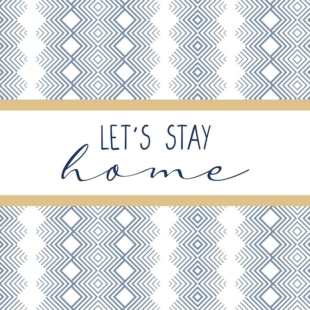 Lets Stay Home art print by Kimberly Allen for $57.95 CAD