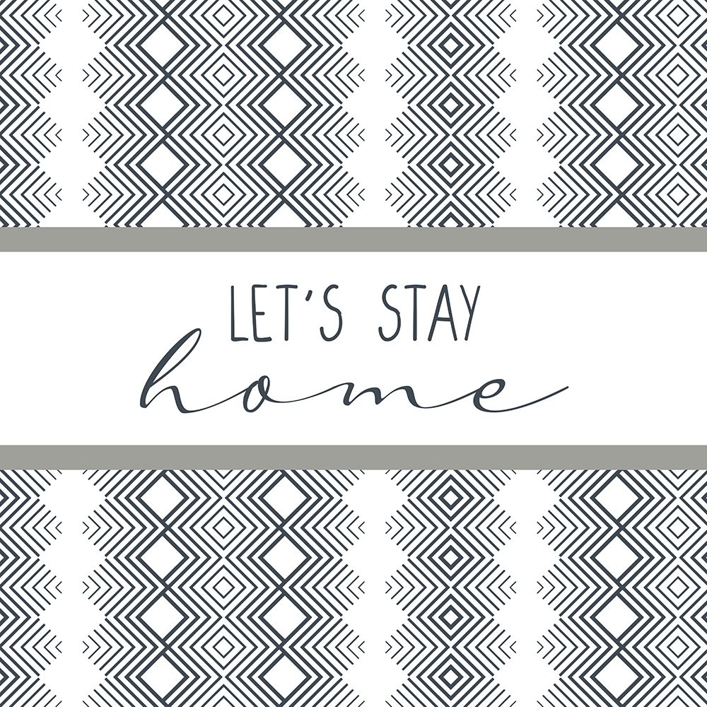 Stay Home Square art print by Kimberly Allen for $57.95 CAD