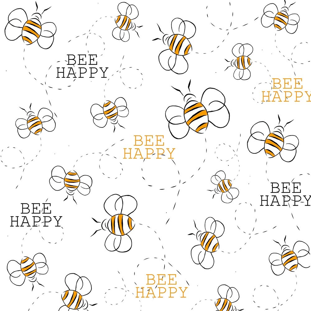 Bee Happy art print by Kimberly Allen for $57.95 CAD