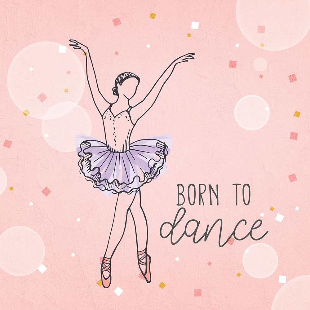 Born to Dance 1 art print by Kimberly Allen for $57.95 CAD