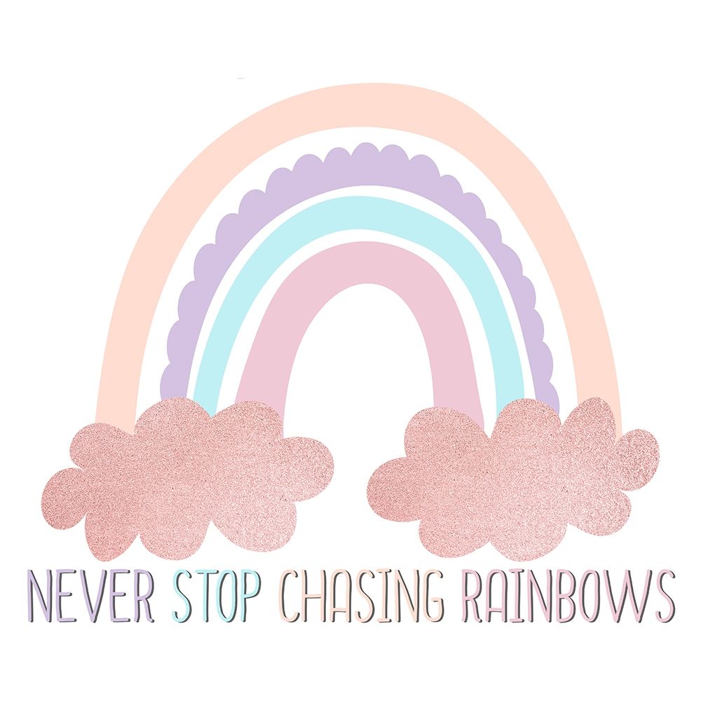 Never Stop Chasing Rainbows art print by Kimberly Allen for $57.95 CAD