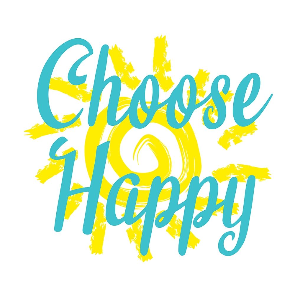 Choose Happy art print by Kimberly Allen for $57.95 CAD