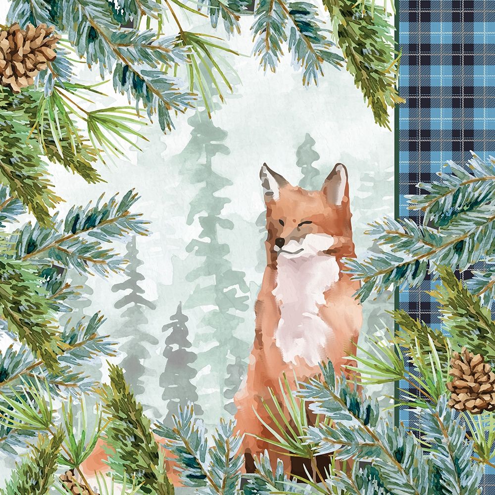 Woodland Christmas 3 art print by Kimberly Allen for $57.95 CAD