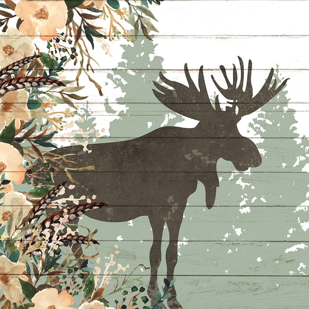 Woodland Floral 1 art print by Kimberly Allen for $57.95 CAD