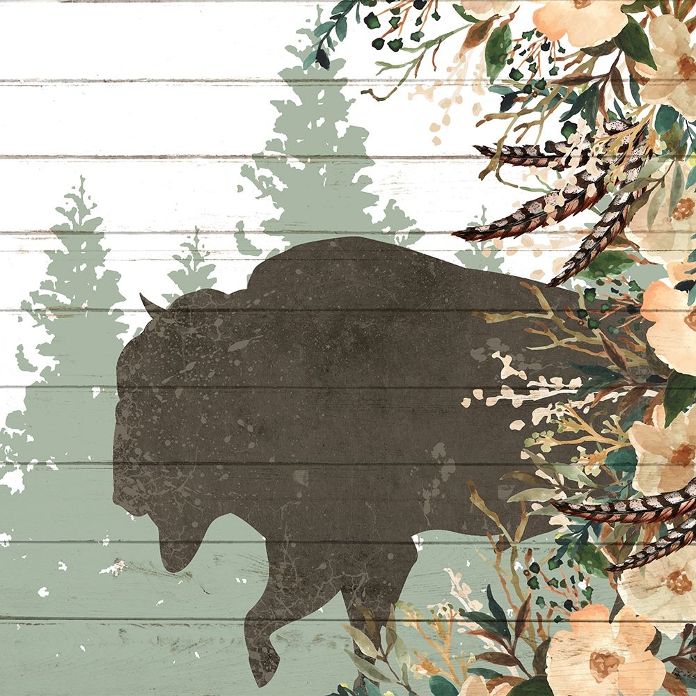 Woodland Floral 3 art print by Kimberly Allen for $57.95 CAD