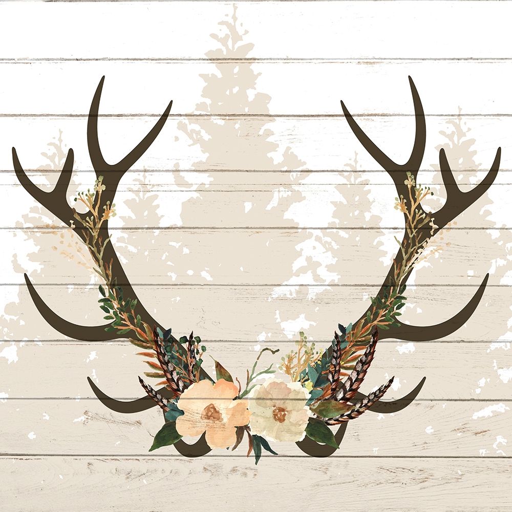 Woodland Floral 4 art print by Kimberly Allen for $57.95 CAD