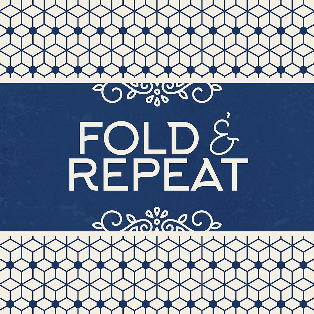 Fold and Repeat art print by Kimberly Allen for $57.95 CAD