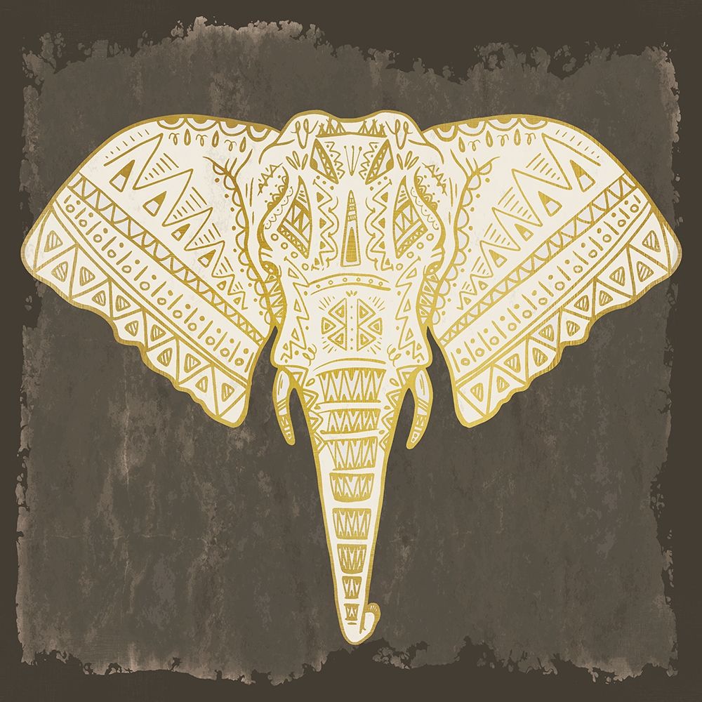 Native Elephant art print by Kimberly Allen for $57.95 CAD