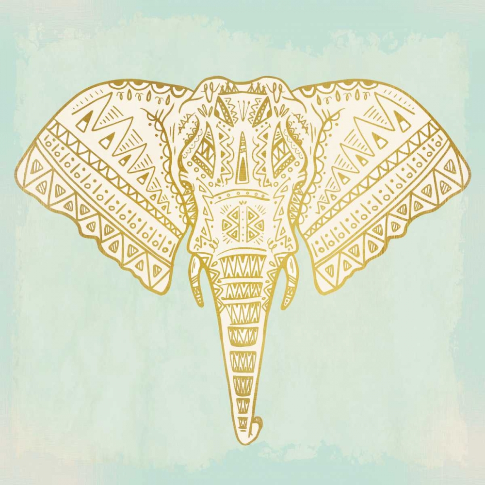 Native Elephant art print by Kimberly Allen for $57.95 CAD