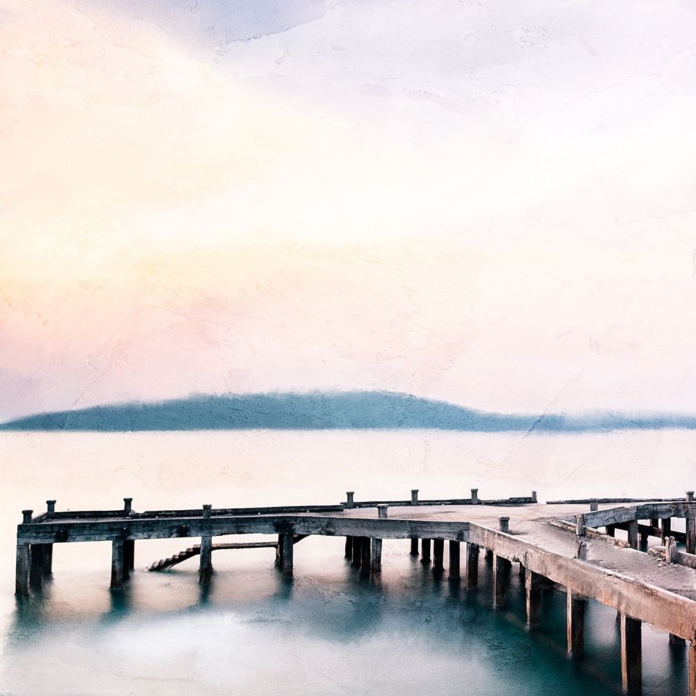Pier Light art print by Kimberly Allen for $57.95 CAD