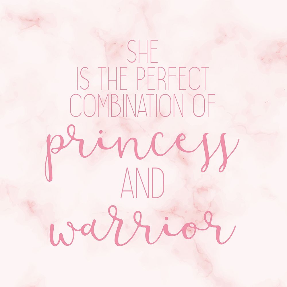 Princess and Warrior 2 V2 art print by Kimberly Allen for $57.95 CAD