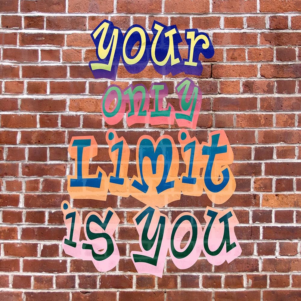 Limit Grafitti art print by Kimberly Allen for $57.95 CAD