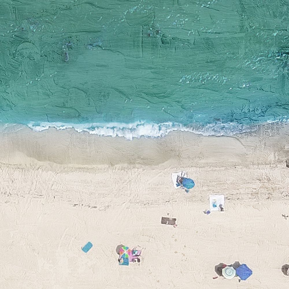 Aerial Beach 2 art print by Kimberly Allen for $57.95 CAD