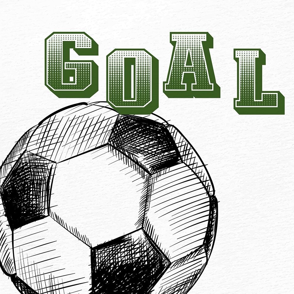 Goal art print by Kimberly Allen for $57.95 CAD