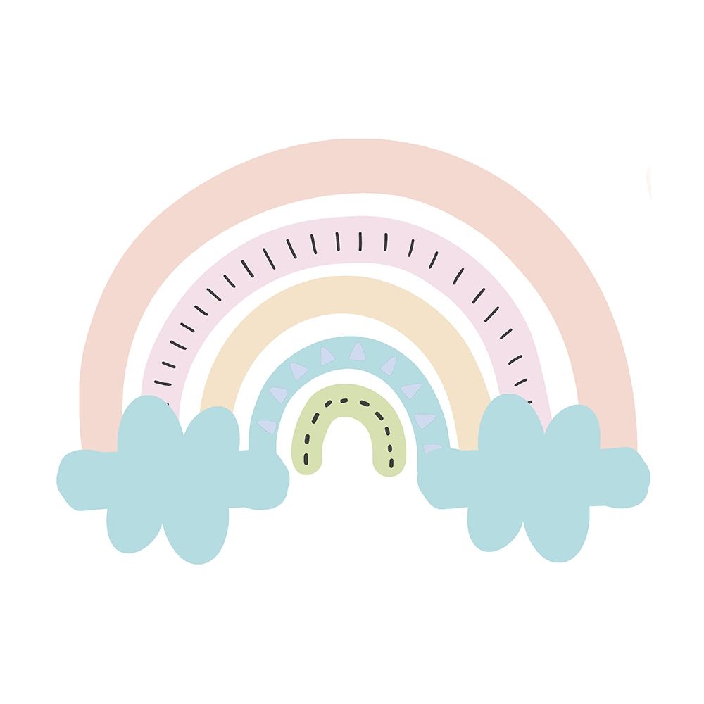 Rainbow art print by Kimberly Allen for $57.95 CAD