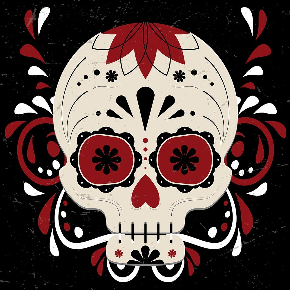 Sugar Skull 1 art print by Kimberly Allen for $57.95 CAD