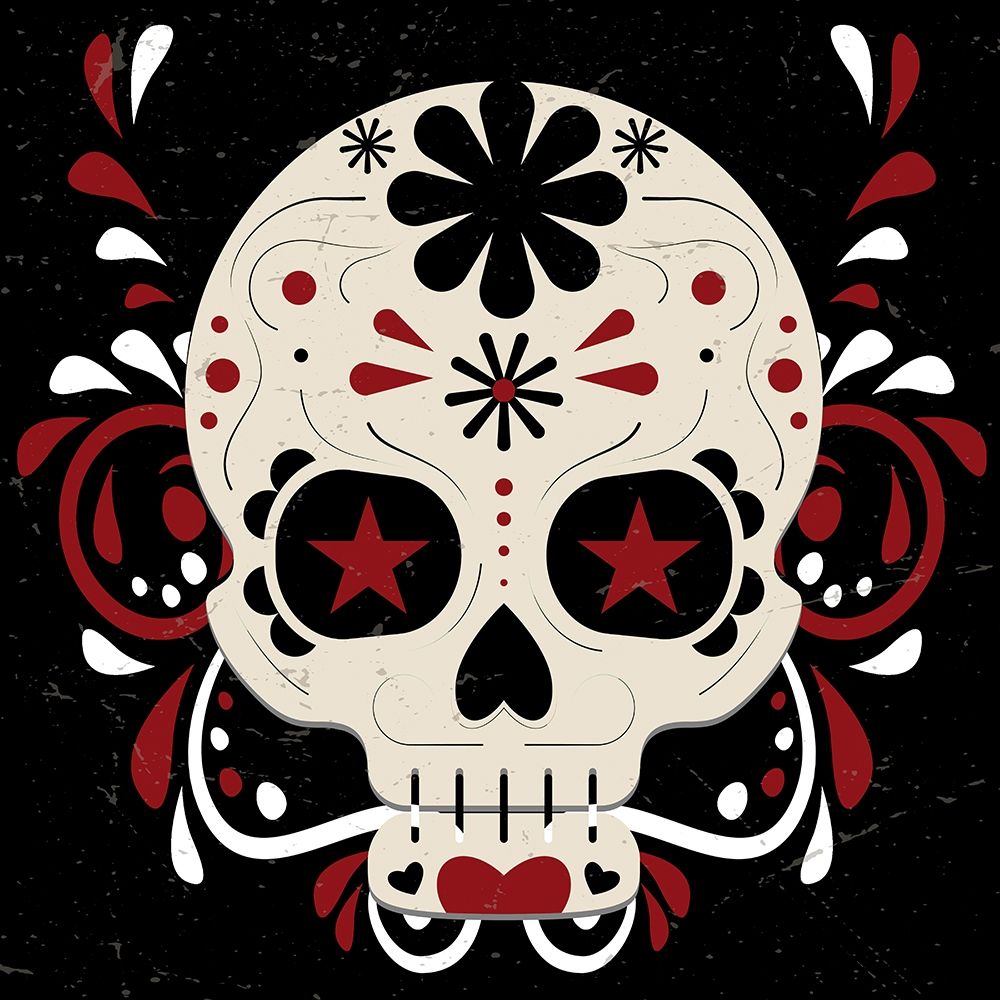 Sugar Skull 2 art print by Kimberly Allen for $57.95 CAD