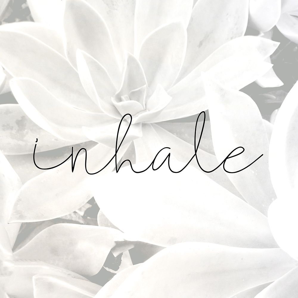 Inhale Gray art print by Kimberly Allen for $57.95 CAD