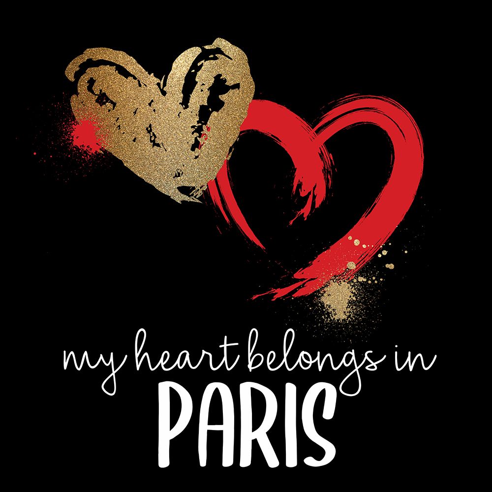 I Love Paris 2 art print by Kimberly Allen for $57.95 CAD