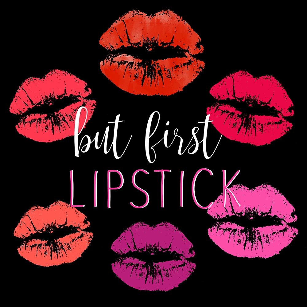 Lipstick 1 V2 art print by Kimberly Allen for $57.95 CAD