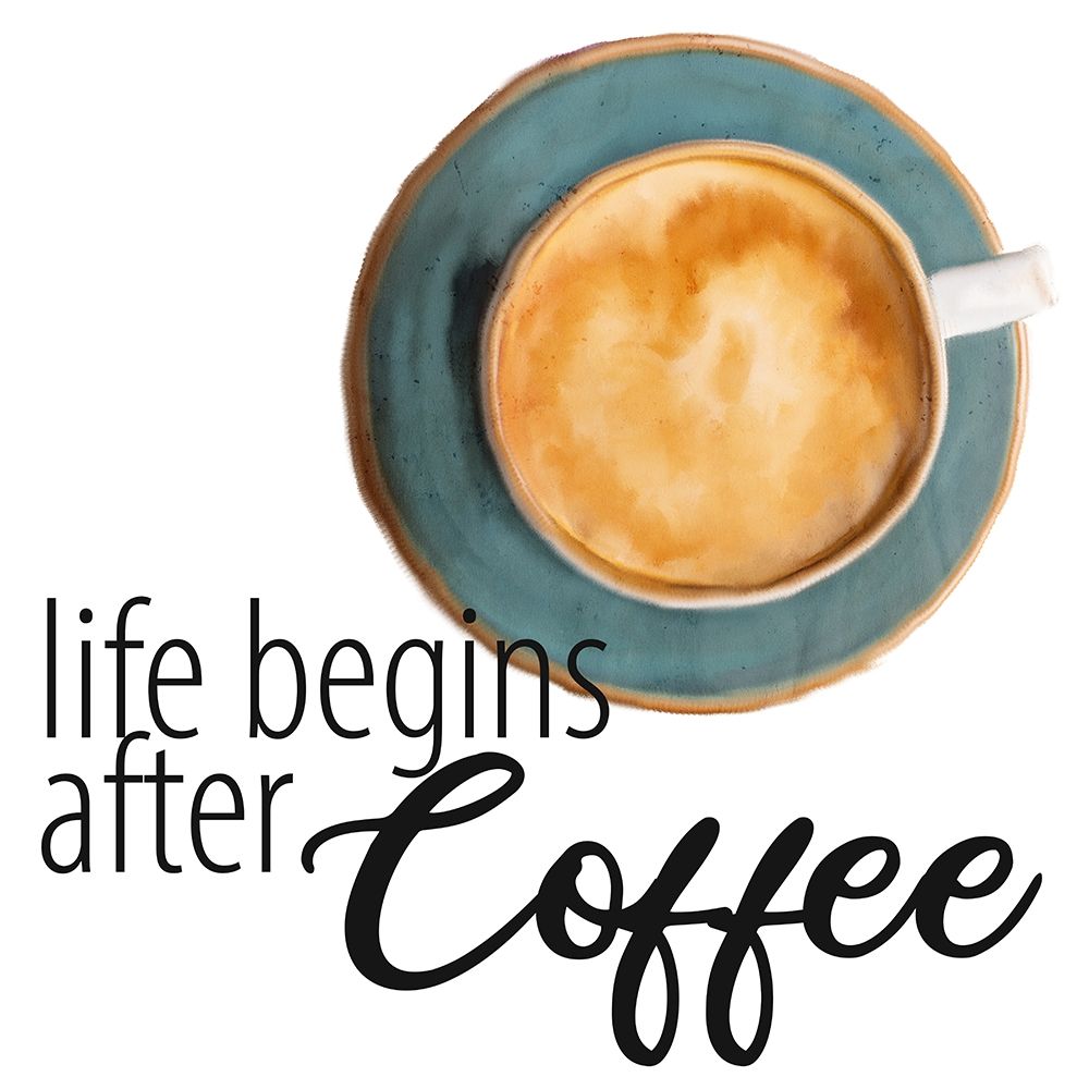 Coffee First 2 art print by Kimberly Allen for $57.95 CAD