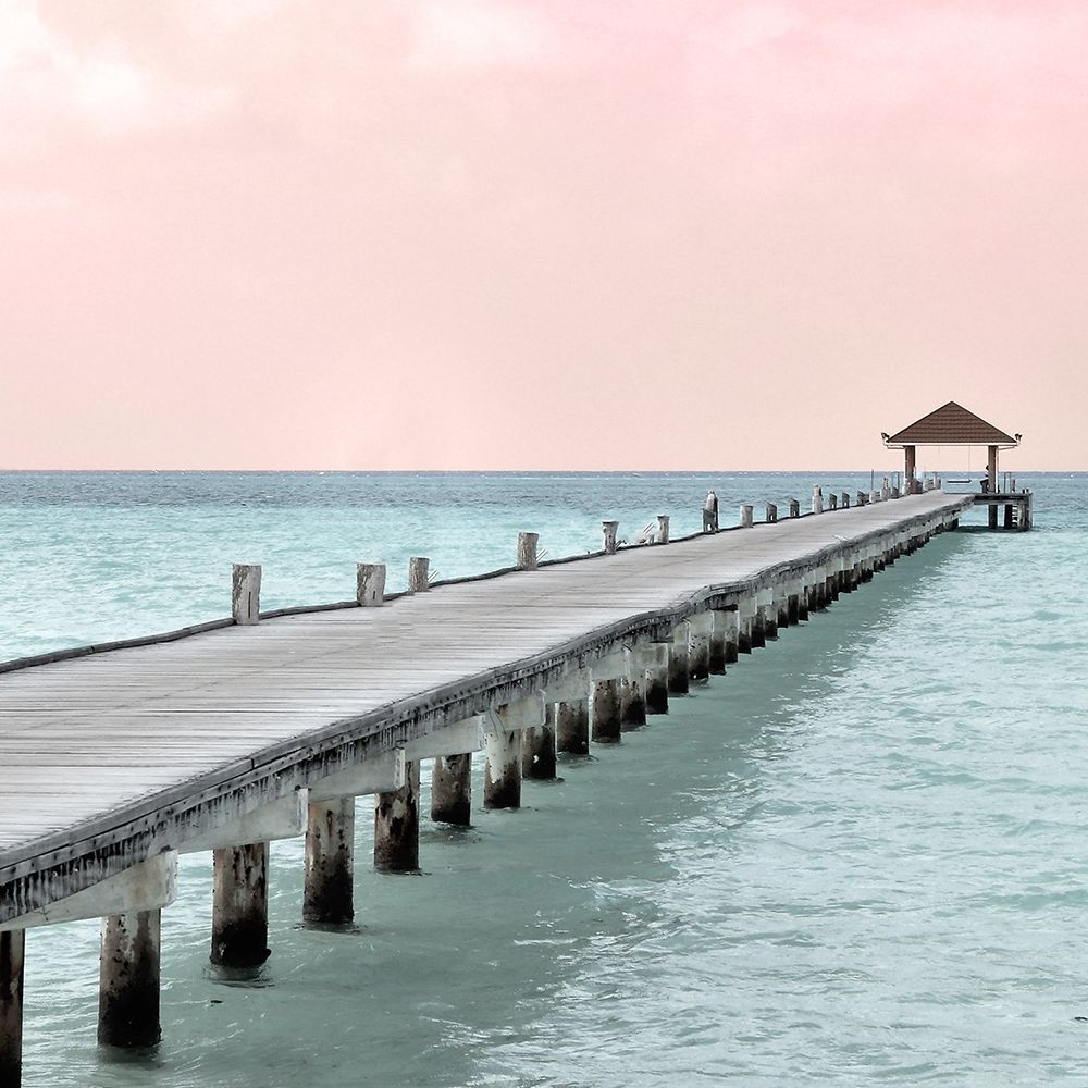 Paradise Pink Stroll art print by Kimberly Allen for $57.95 CAD