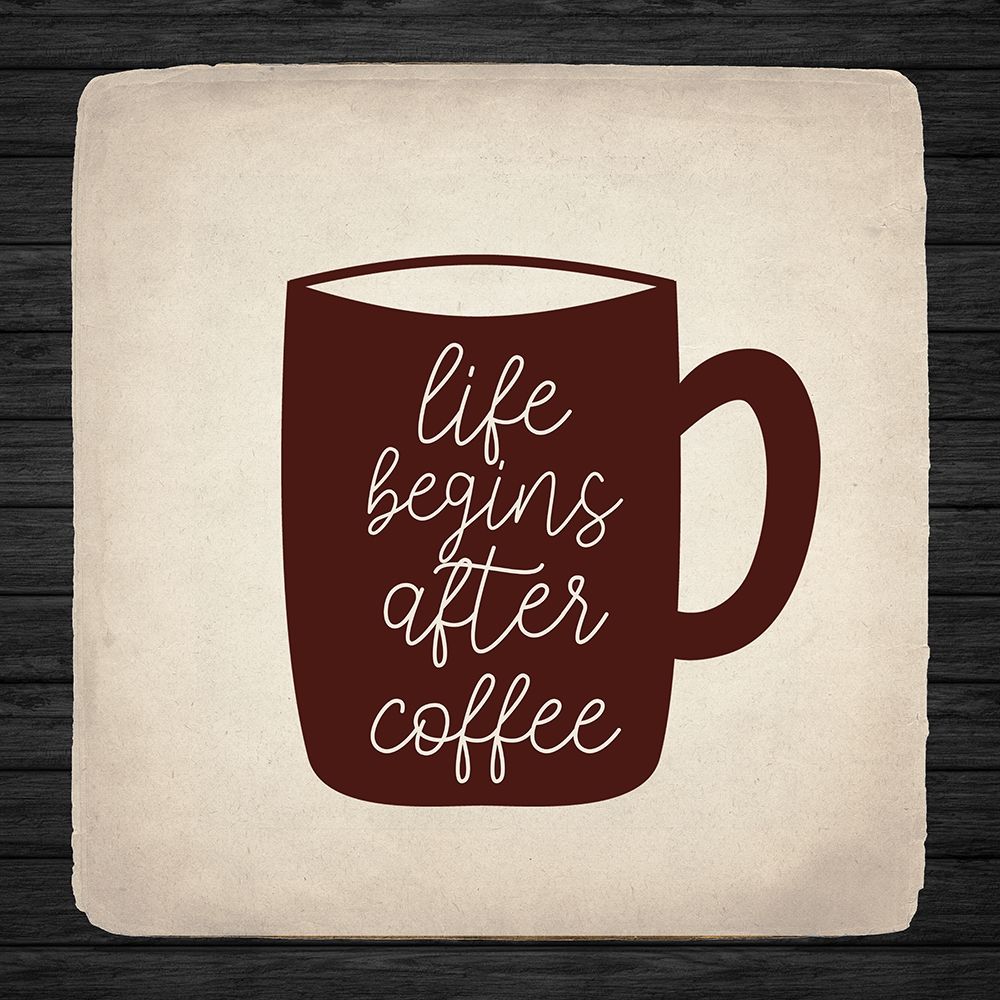 First Coffee 1 art print by Kimberly Allen for $57.95 CAD