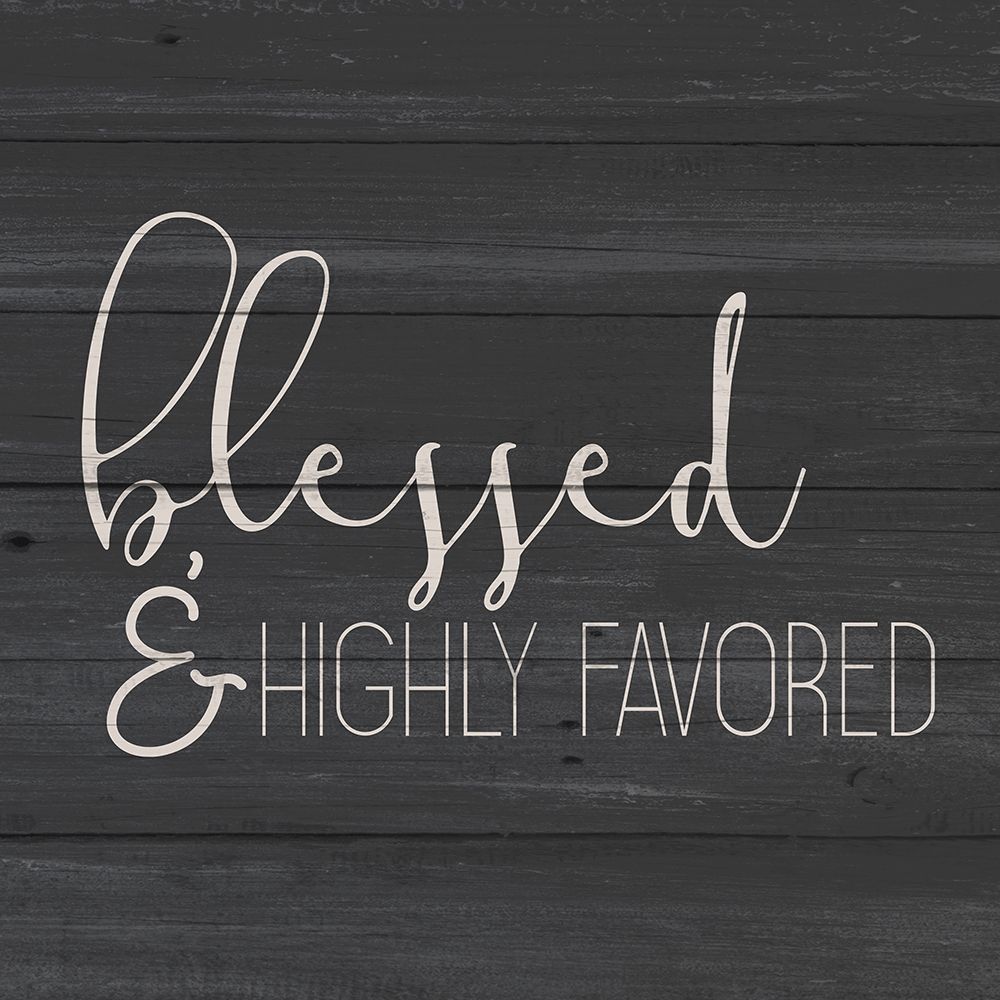 Highly Favored art print by Kimberly Allen for $57.95 CAD