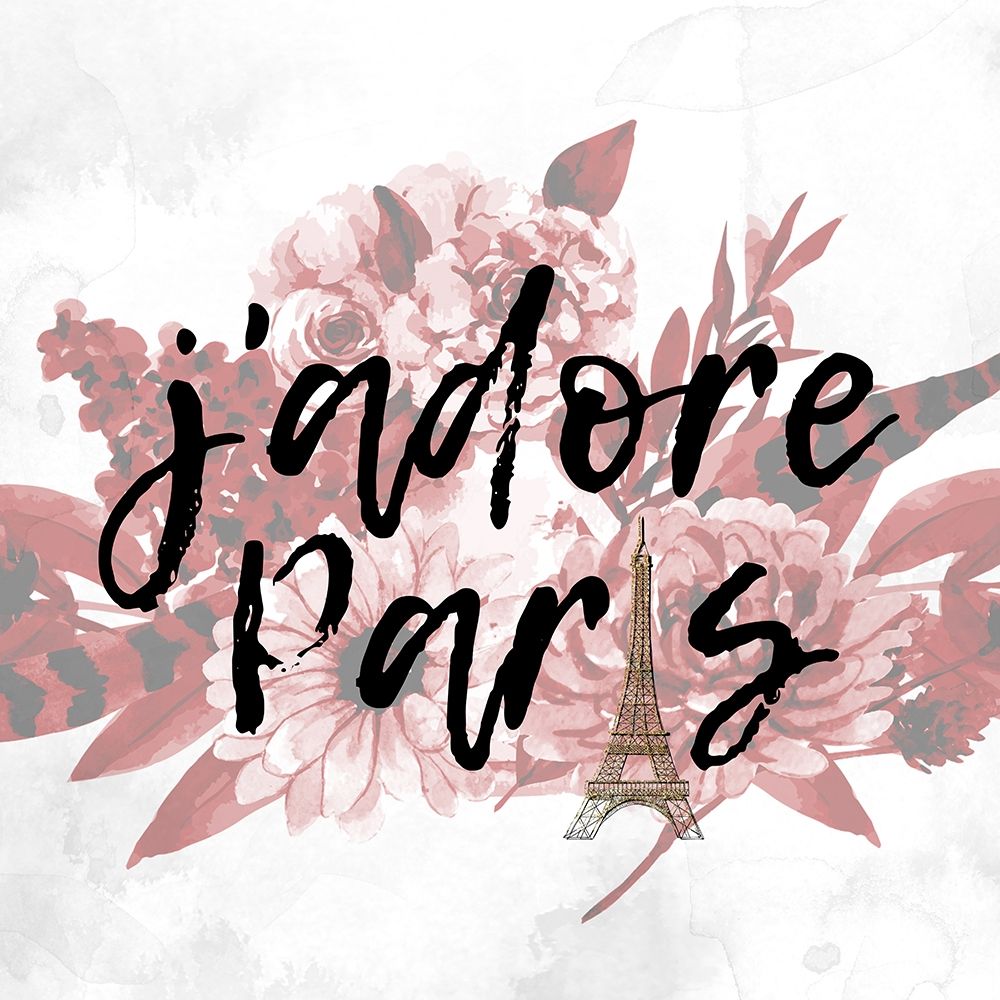 Paris Fall Blooms 2 v2 art print by Kimberly Allen for $57.95 CAD