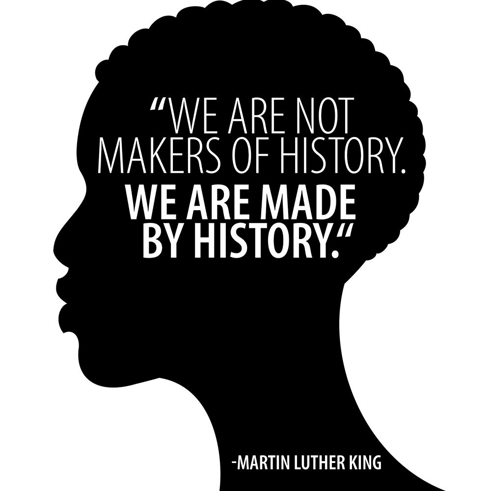 Luther King Quote art print by Kimberly Allen for $57.95 CAD