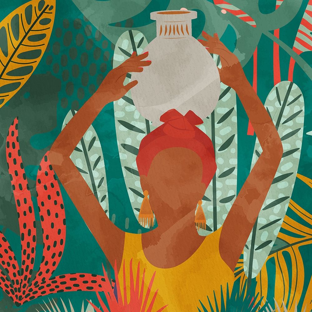 Palm Walk 2 art print by Kimberly Allen for $57.95 CAD