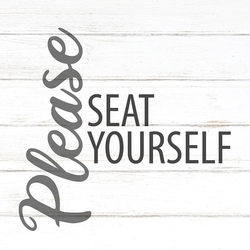 Please Seat art print by Kimberly Allen for $57.95 CAD